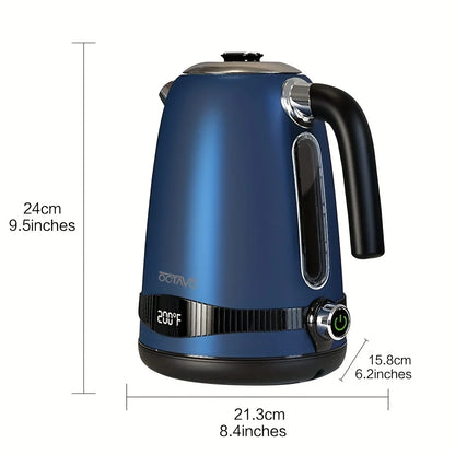 1.8QT Blue Electric Tea Kettle