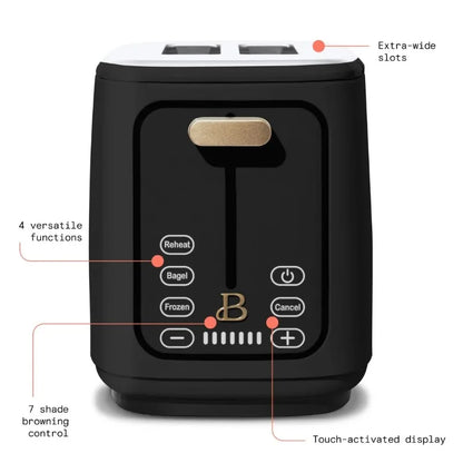 The Beautiful 2-Slice Toaster w/ Touch-Activated Display