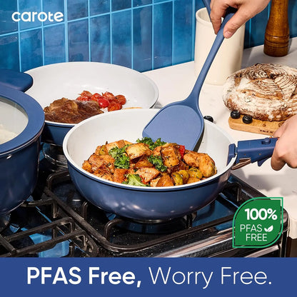 Ultra Durable 25-Piece Ceramic Non-Stick Cookware Set