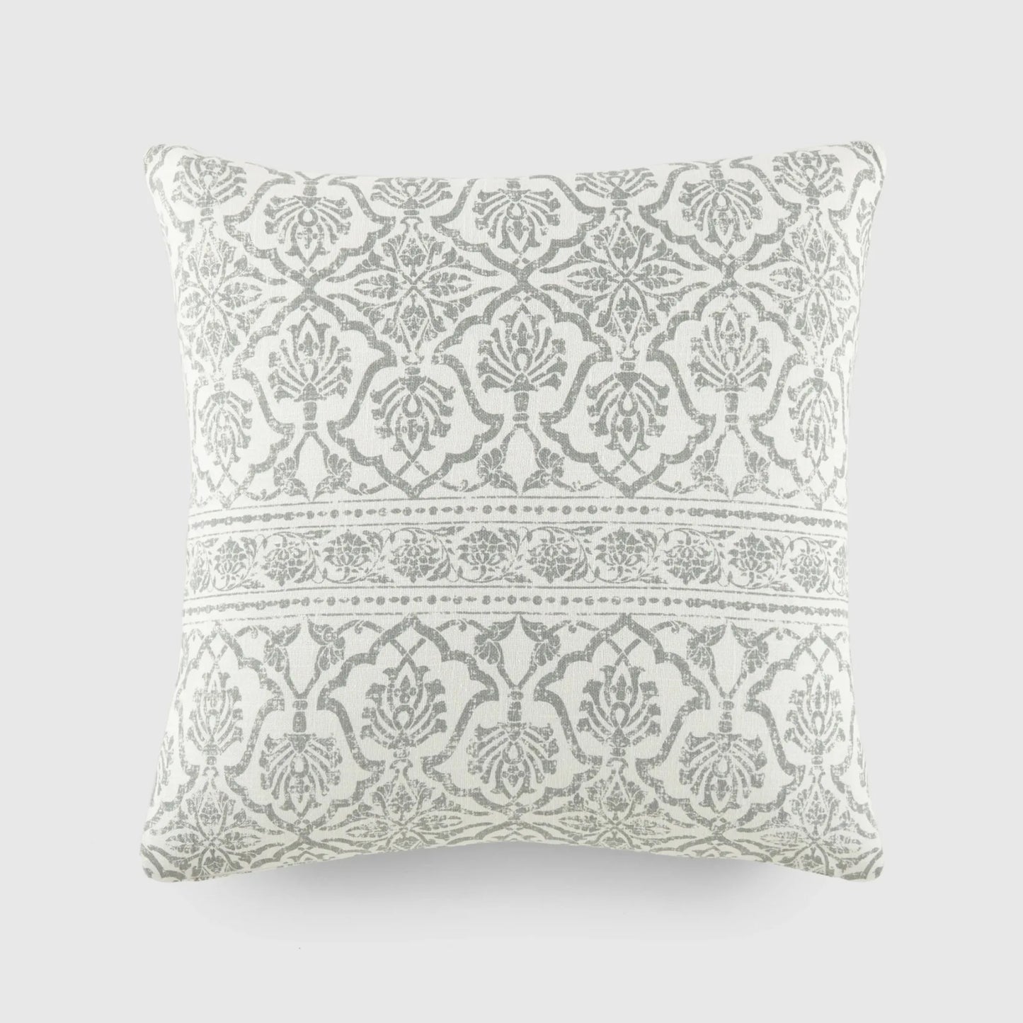 Elegant Decorative Throw Pillow in Artic Antique Floral Pattern