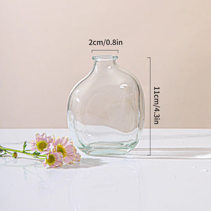 Retro Glass Flower Vase~Available in Three Captivating Colorways