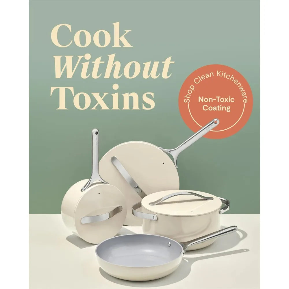 Ceramic Non-stick 12-Piece Cookware Set