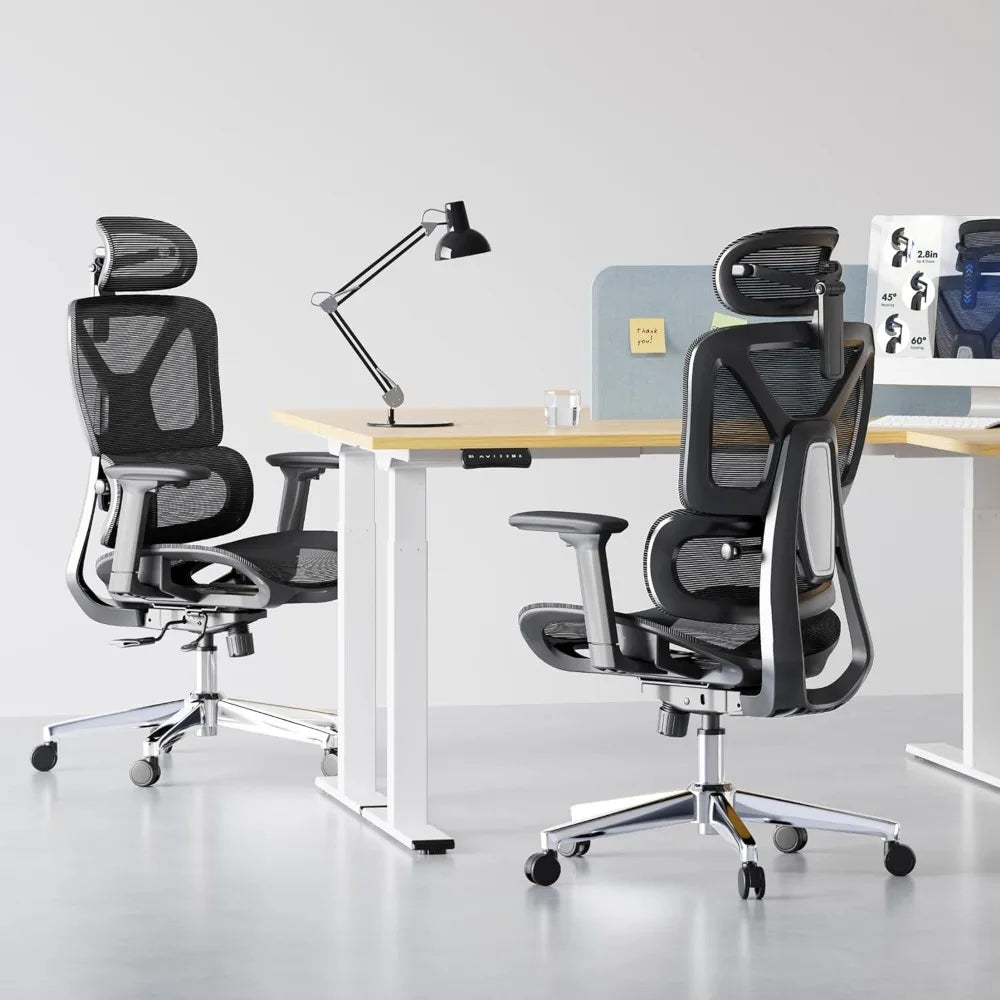 Detailed image of the retractable footrest on the FlexiSpot ErgoX Premium Ergonomic Office Chair, enhancing comfort during breaks.