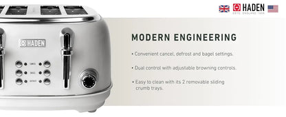 Elegant Design 12 Cup Coffee Maker & 4-Slice Toaster