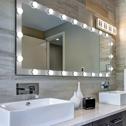 Modern 63" Tall Full Length Mirror w/22 LED Bulbs