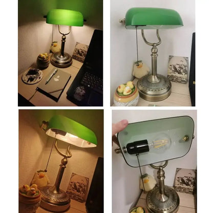 Retro Vintage Bankers Table/Desk Lamp