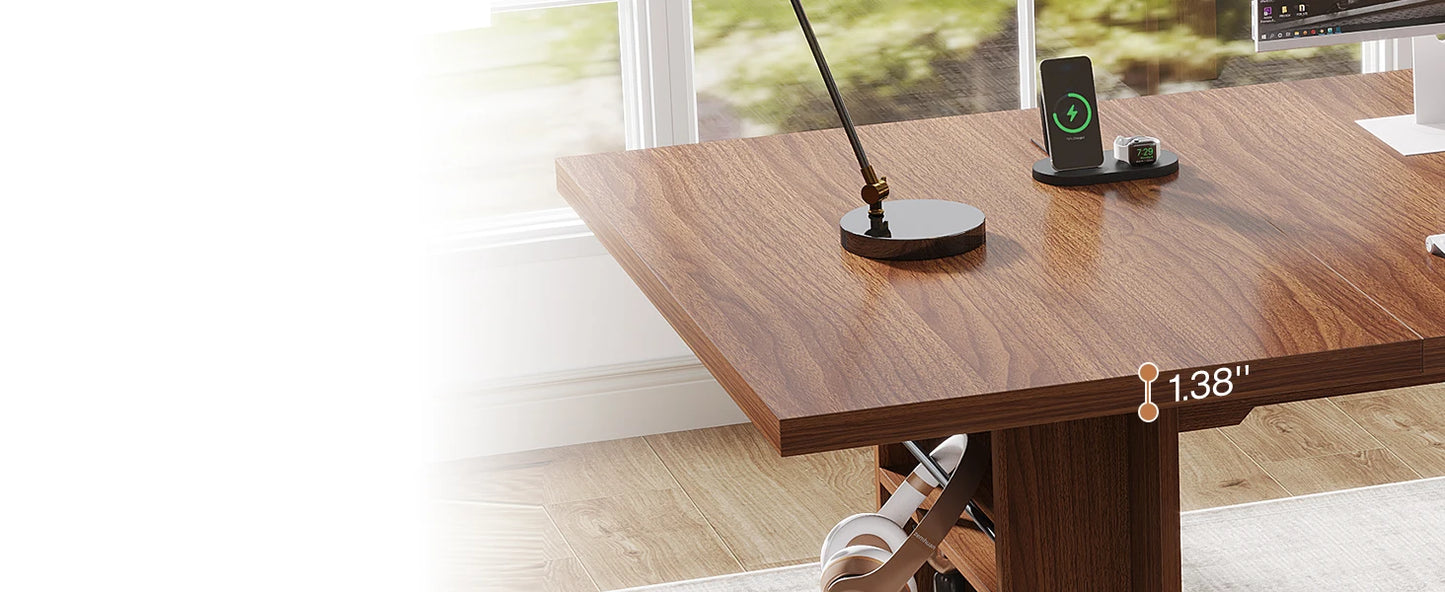 Simple & Practial Large Modern Executive Desk/Dining Table