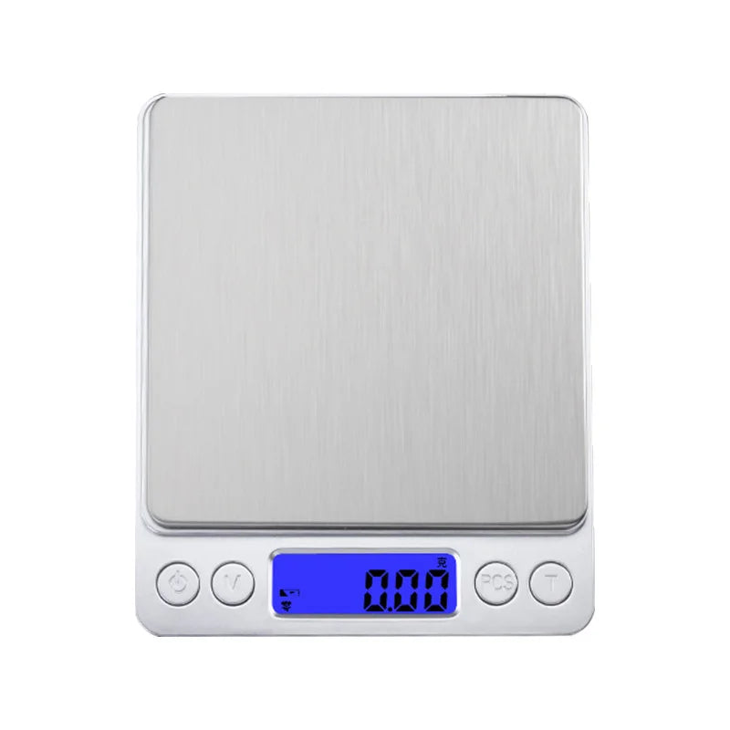 3000g Digital Kitchen Scale, 0.1g Precision Stainless Steel digital kitchen scale for baking and cooking