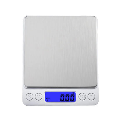 3000g Digital Kitchen Scale, 0.1g Precision Stainless Steel digital kitchen scale for baking and cooking