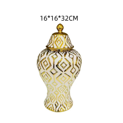 Decorative Ceramic Tabletop Universal Jar/Flower Vase