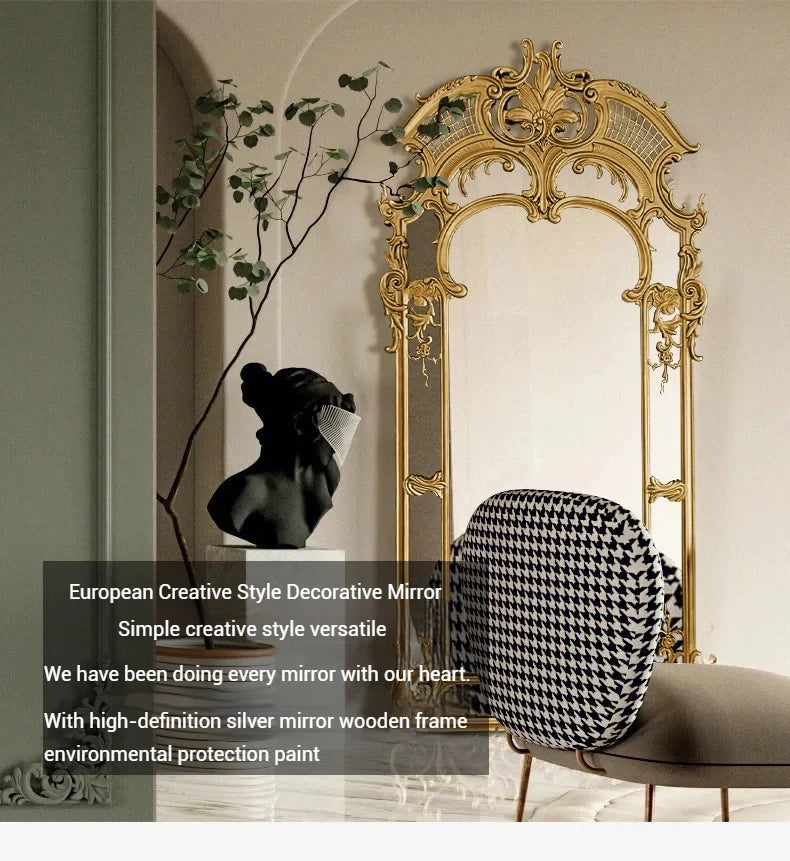 Luxurious European Creative Style Decorative Mirror