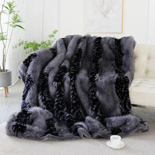 Luxury Soft & Fluffy Faux Fur Versatile Blanket