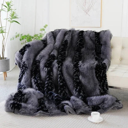 Luxury Soft & Fluffy Faux Fur Versatile Blanket