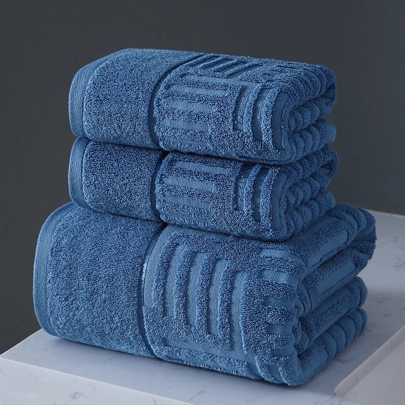 100% Cotton Soft Bath Towel Set