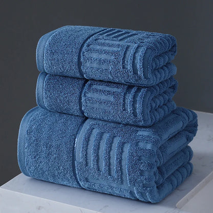 100% Cotton Soft Bath Towel Set