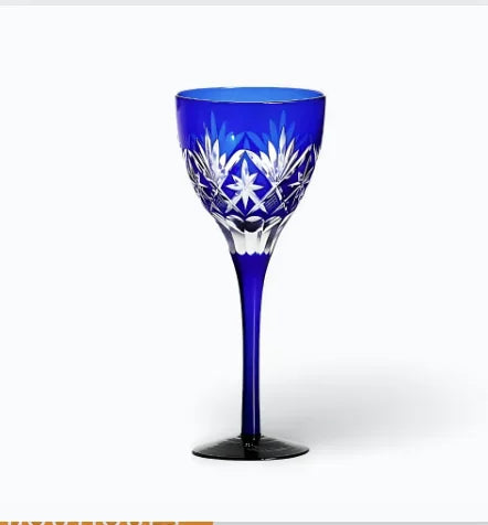 Colorful Wine Decanter & Patterned Glass Set