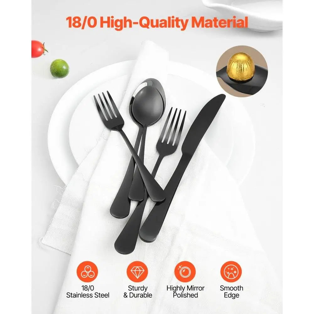 Modern & Elegant 30-Piece Flatware Set for 6