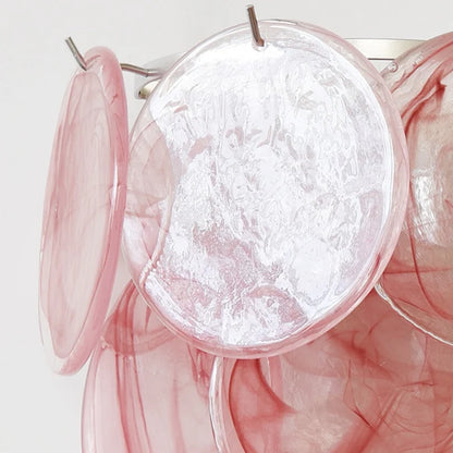 French Style Handmade Murano Glass Wall Lamp