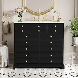 Farmhouse 36" Freestanding Bathroom Vanity w/Sink