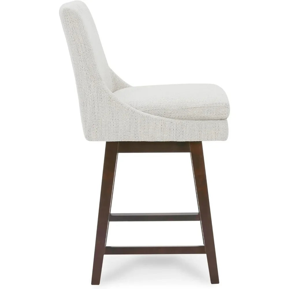 Modern & Stylish Counter Height Swivel Counter Stools/ Set of 2