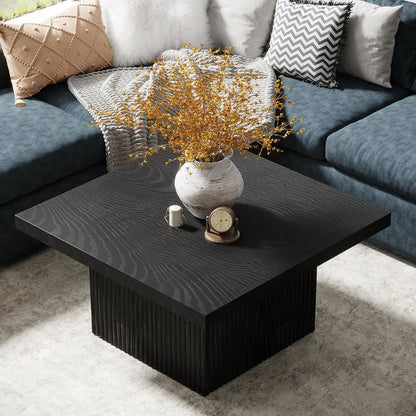 Elegant Mid-Century Modern Square Coffee Table
