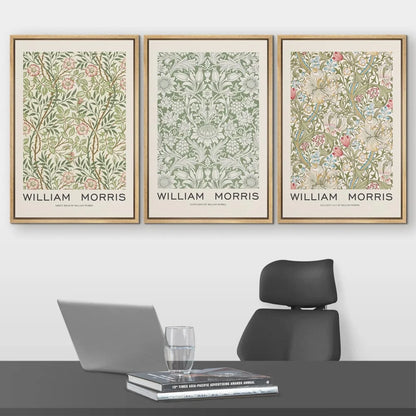 Framed Canvas Ink Print Wall Art Set