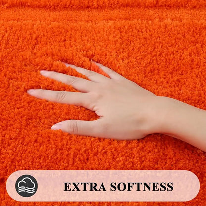 5'x2' Soft Microfiber Bathroom Runner Rug