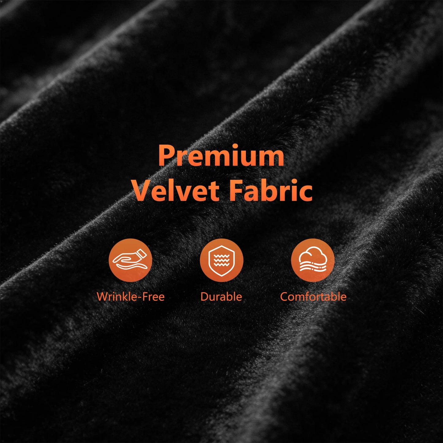 The 57" Velvet Convertible Futon Sofa in beige, demonstrating its chic design for modern small spaces.