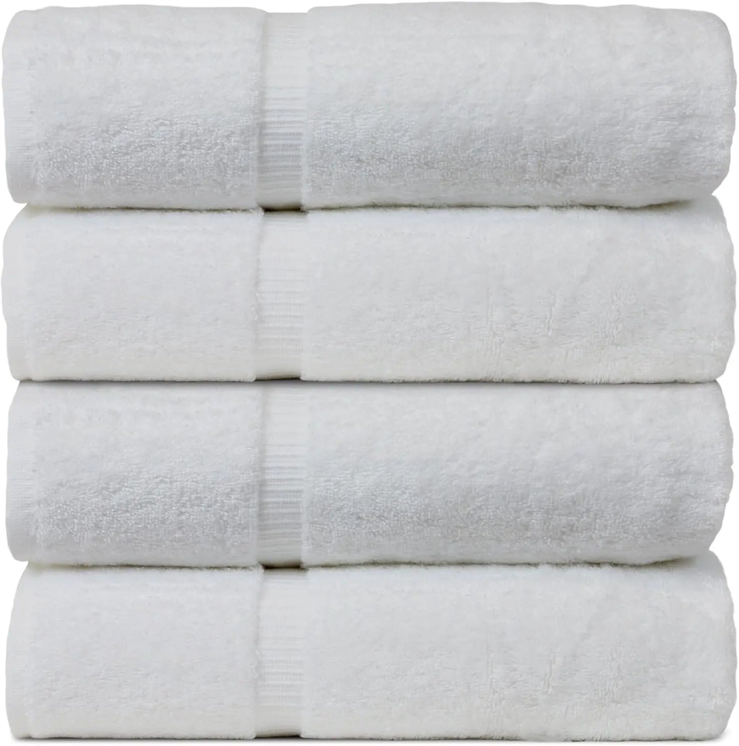 Luxurious Extra Thick & Plush 100% Cotton Towels ~ Set of 4 