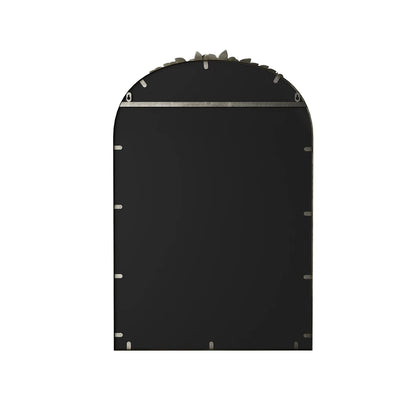Vintage/Baroque Arched Brass Wall Mirror
