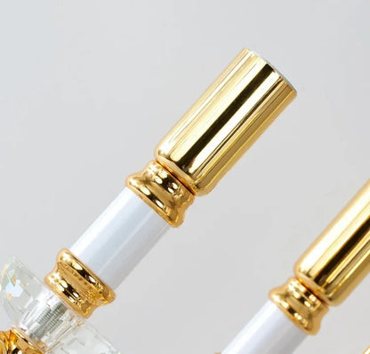 High Quality Modern Table/Floor Lamp~Black/White Lampshade