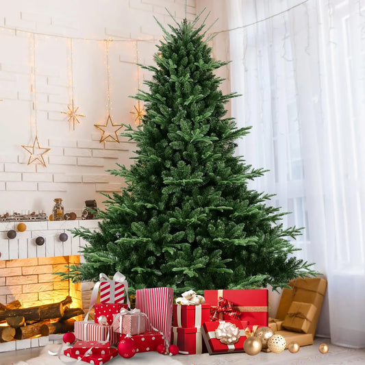 Pre-Lit Lifelike 7.5' Fir Christmas Tree