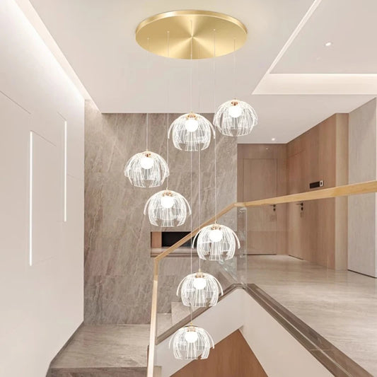 Modern 3-Head/7-Head Pendant Light Chandelier