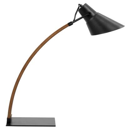 Mid-Century Black Office Lamp