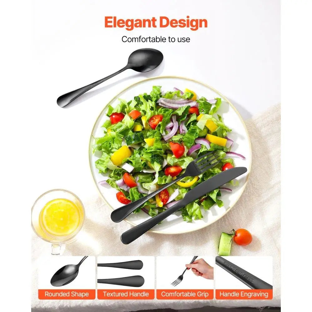 Modern & Elegant 30-Piece Flatware Set for 6