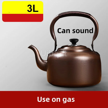 Copper Teapot 100% Pure Handmade – Stunning warm copper finish of the vintage tea kettle.