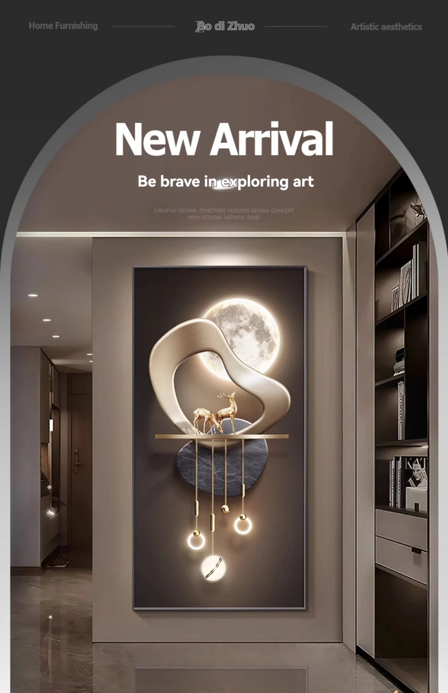 Luxury Multi-layer Three Dimensional Exquisite Painting