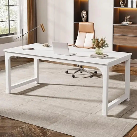 Stylish & Spacious Large Computer Desk for Home Office