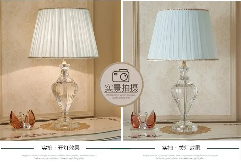 Modern Luxury Crystal Table Lamp