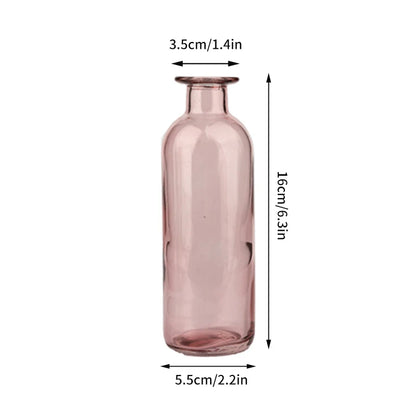 Retro Glass Flower Vase~Available in Three Captivating Colorways