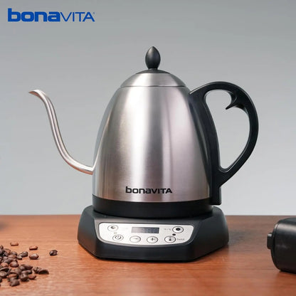 1L Digital Variable Temperature Gooseneck Electric Kettle