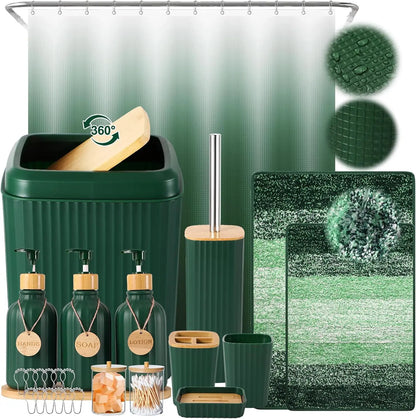 Modern 20-Piece Bathroom Accessory Set