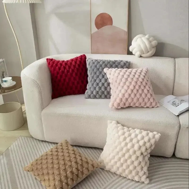 Decorative Soft Plush Pillow Covers 