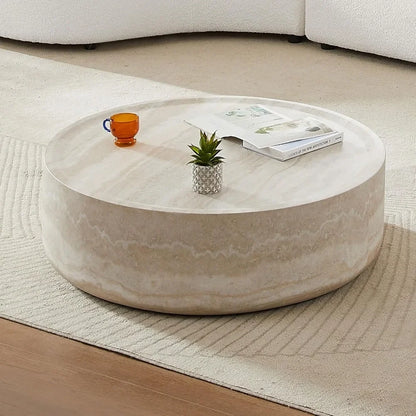 Elegant & Luxurious Round Center Cocktail Table