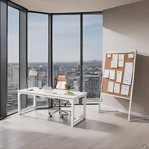 Stylish & Spacious Large Computer Desk for Home Office