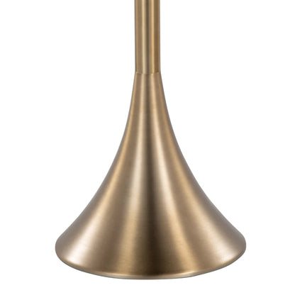 Modern 65" Metal Floor Lamp in Matte Golden Bronze