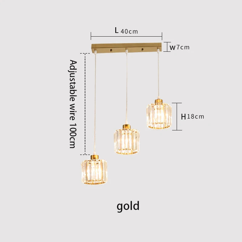 Elegant Modern Mini Pendant Light Chandelier 