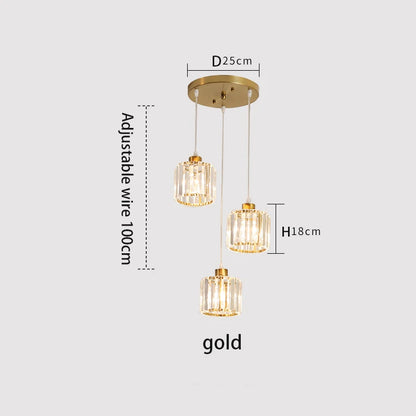 Elegant Modern Mini Pendant Light Chandelier 