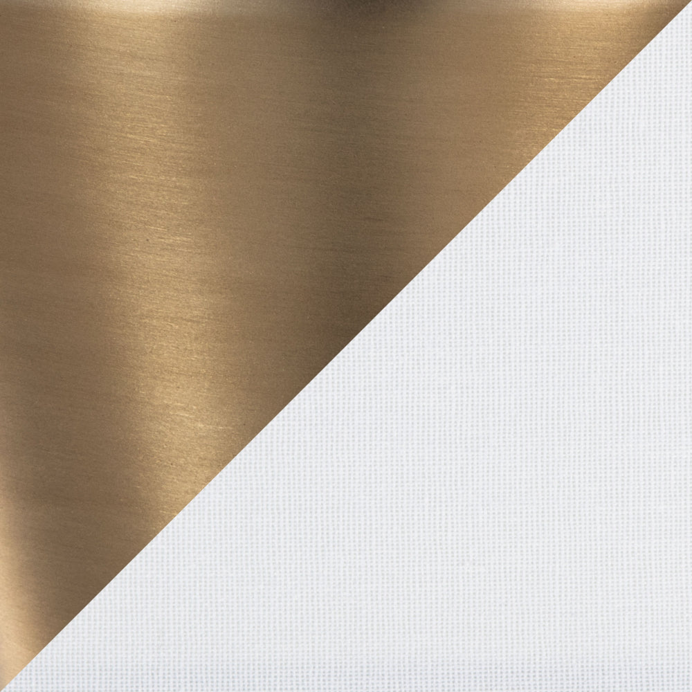 Modern 65" Metal Floor Lamp in Matte Golden Bronze