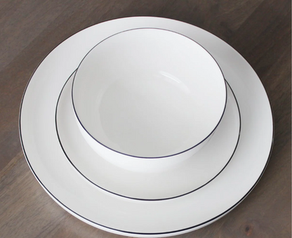 Cameron Fine Bone China Bowl, showcasing its smooth finish and contemporary design for casual and special dinners.
